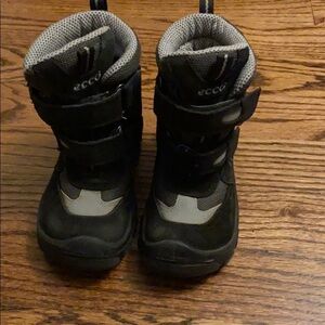 Ecco | Kids Boots with Velcro Sz 23 or‎ 7-7.5